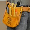 Klein Tools Tool Pouch, 5-Pocket Tool Pouch - Leather, Leather, 5 Pockets 5125L